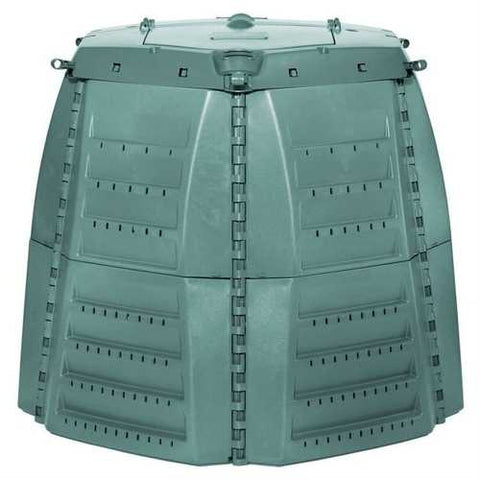 Image of Green Recycled Plastic 267 Gallon Compost Bin for Home Composting