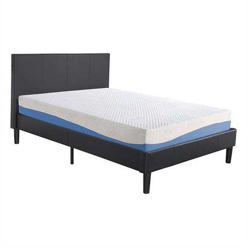 Image of Queen size 10-inch Memory Foam Mattress with Gel Infused Comforter Layer