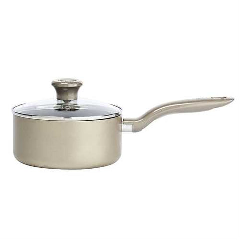 Image of 12-Piece Nonstick Dishwasher & Oven Safe Cookware Set in Bronze