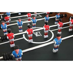 Classic Foosball Table with Abacus Scoring and Internal Ball Return