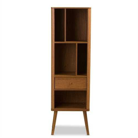 Image of Mid-Century Modern Classic Bookcase Sideboard Cabinet