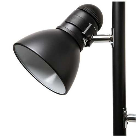 Image of 65-inch Black 3-Light Tree Lamp Spotlight Floor Lamp