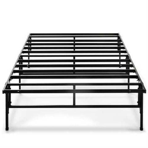 Image of Twin XL Sturdy Metal Platform Bed Frame in Black