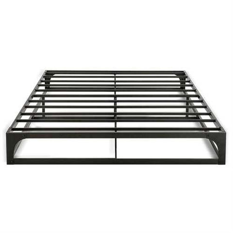 Image of Full size Modern Low Profile Heavy Duty Metal Platform Bed Frame