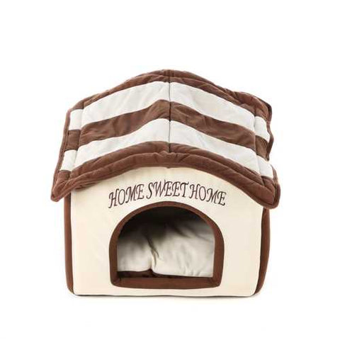 Image of Home Sweet Home Dog Dome Dog Bed - Machine Washable