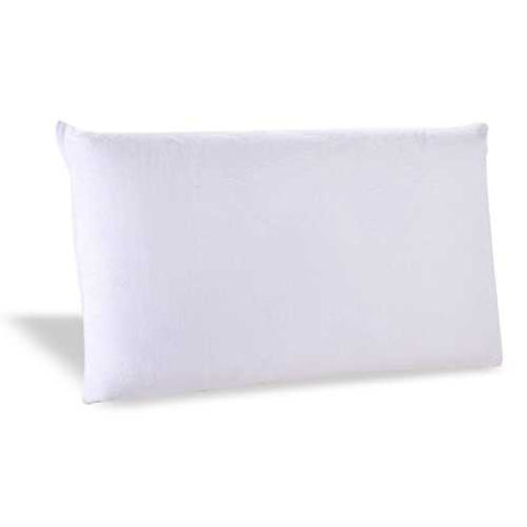 Image of Queen size Ventilated Memory Foam Pillow with Cover - Medium Firm