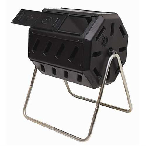 Image of 37-Gallon Tumbling Compost Bin Tumbler Composter - 5 Cu. Ft.