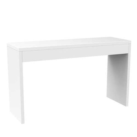 Image of White Sofa Table Modern Entryway Living Room Console Table