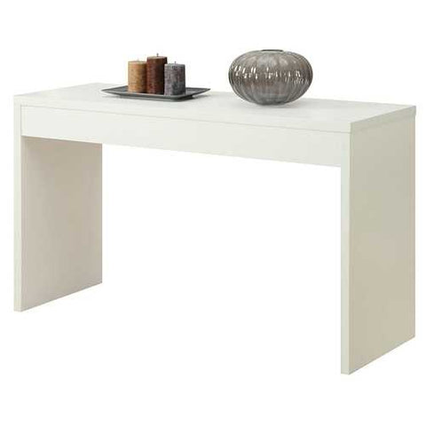 Image of White Sofa Table Modern Entryway Living Room Console Table