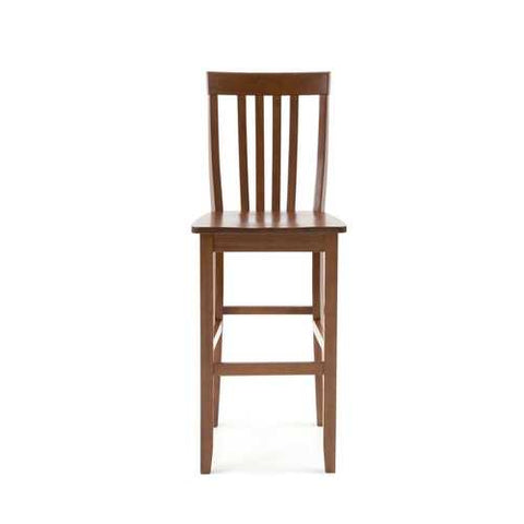 Image of Set of 2 - Solid Hardwood 30-inch BarStool in Classic Cherry Finish Wood