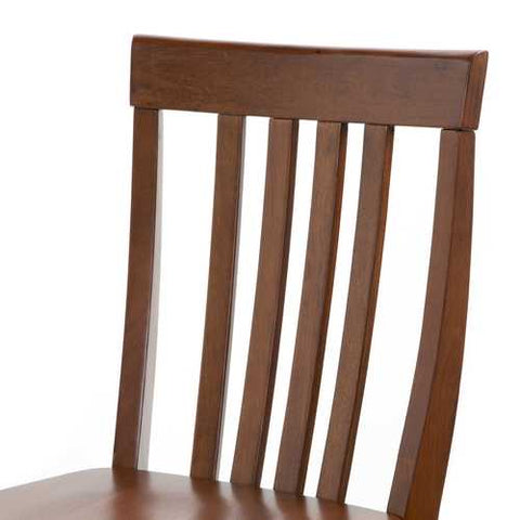 Image of Set of 2 - Solid Hardwood 30-inch BarStool in Classic Cherry Finish Wood