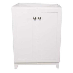 White Bathroom Vanity Cabinet 30 x 21 inch - Top Not Included