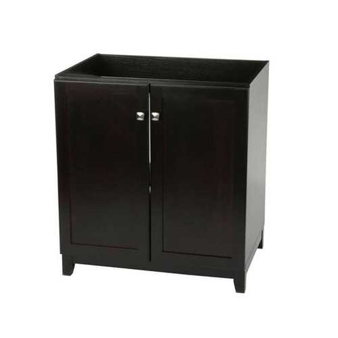 Image of Espresso Bathroom Vanity Cabinet 30 x 21 inch - Top Sold Separately