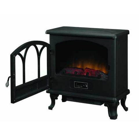 Image of 1500-Watts Large Stove Style Electric Fireplace Space Heater