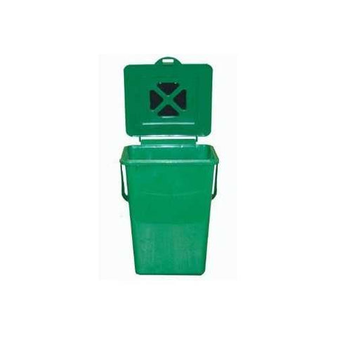 Image of 2.4 Gallon Kitchen Composter Compost Waste Collector Bin - Green