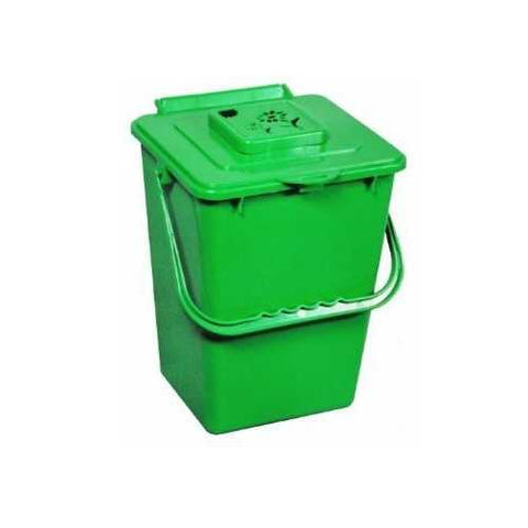 Image of 2.4 Gallon Kitchen Composter Compost Waste Collector Bin - Green