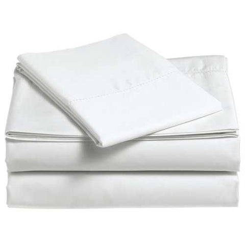 Image of California King size 400 Thread Count Cotton Sheet Set in Eggshell