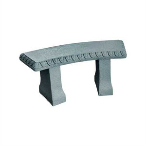 Lightweight Granite Resin Outdoor Garden Bench