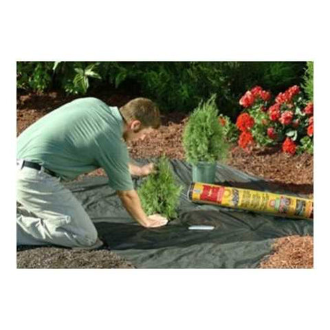 Image of 3' x 100' Weed Control Herbicide Alternative Landscape Fabric