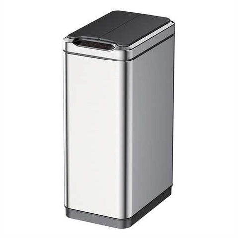 Image of Stainless Steel 13 Gallon Touchless Motion Sensor Kitchen Trash Can