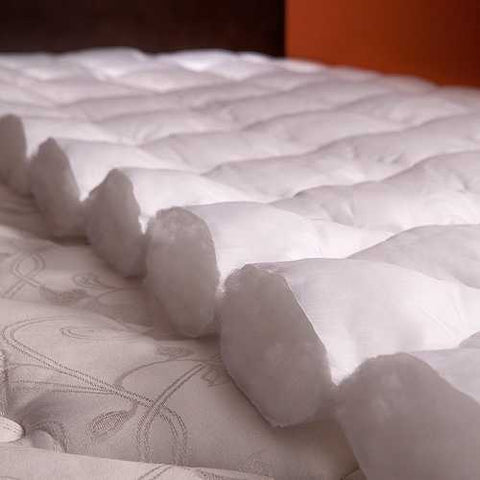 Image of King size Extra Plush Mattress Pad - Hypo-allergenic