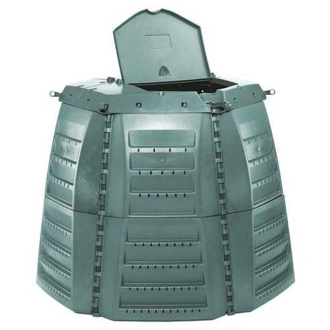 Image of Green Recycled Plastic 267 Gallon Compost Bin for Home Composting