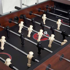 Game Time 55-inch Foosball Table with 4 Soccer Balls