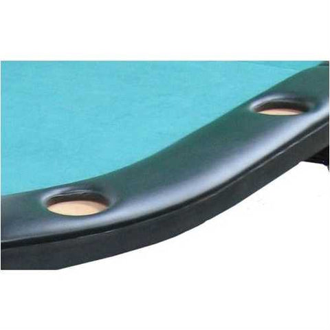 Image of Texas Hold'em Poker Table with 10 Built-in Drink Holders