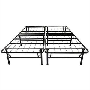 Full size Black Metal Platform Bed Frame