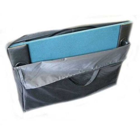 Image of Folding Texas Hold'em Poker Table Top with Cup Holders with Carry Bag