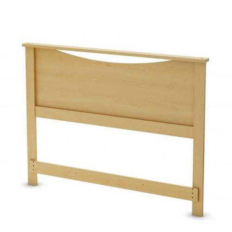 Image of Full / Queen size Headboard in Natural Maple Light Wood Finish