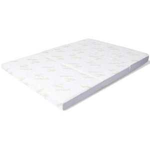 Full size 6-inch Thick Folding Memory Foam Mattress with Washable Cover