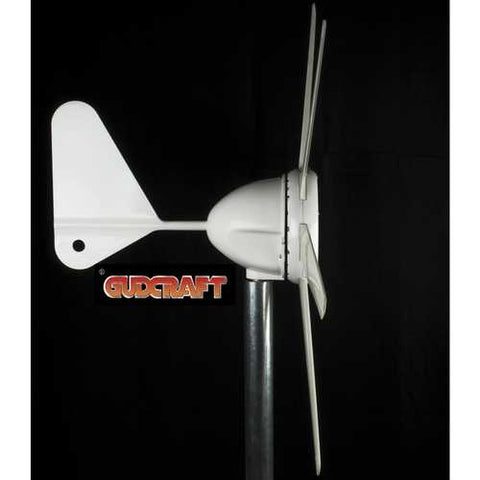 Image of 300 Watt 12-Vot 6-Blade Wind Generator with Charge Controller