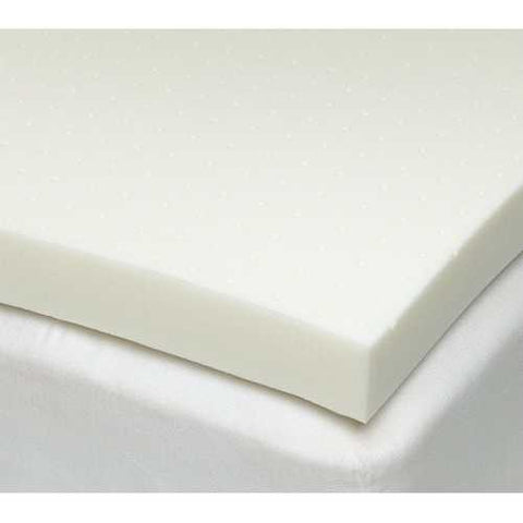 Image of Twin size 3-inch Thick Ventilated Memory Foam Mattress Topper