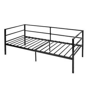 Twin size Sturdy Steel Metal Daybed Frame in Black