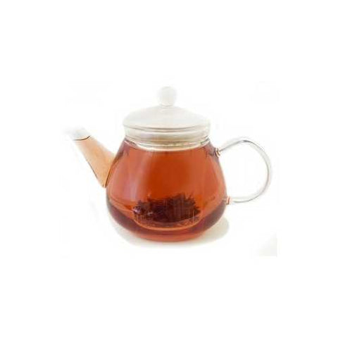 Image of Stovetop Safe Glass Teapot Water Boiler Kettle with Infuser