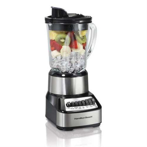 Image of 700-Watt Multi-Function Kitchen Countertop Blender with Glass Pitcher