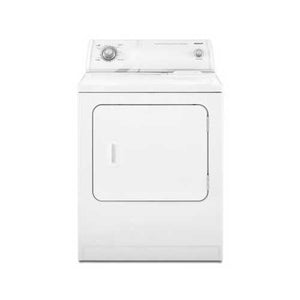 6.5 cu. ft. X-Large Capacity Electric Dryer in White