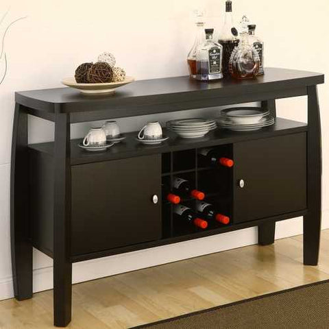 Image of Modern Dining Room Sideboard Buffet Server Console Table