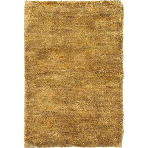 Hand-knotted Vegetable Dye Solo Carmel Hemp Rug (9' x 12')