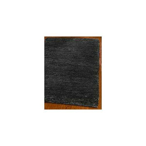 Hand-knotted Vegetable Dye Solo Liquorice Hemp Rug (5' x 8')