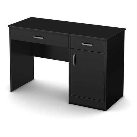 Image of Home Office Work Desk in Black Finish