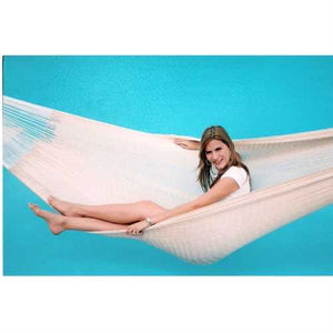 13-FT Long Handmade Yucatan Style Hammock in Natural Beige Color