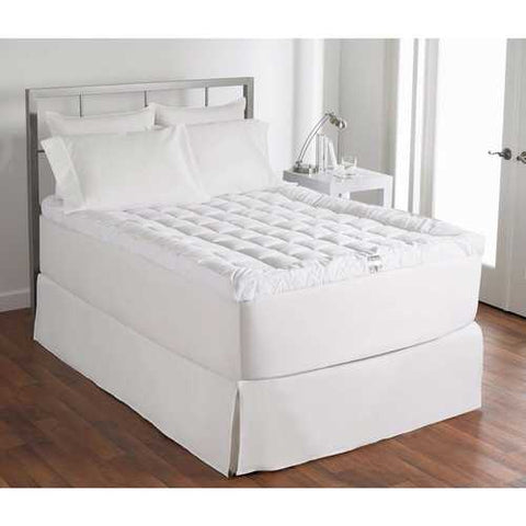 Image of Queen size 400 Thread Count Cuddle-Bed Mattress Topper