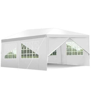 10ft x 10ft Heavy Duty Party Wedding Canopy Tent Gazebo White