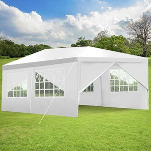 10ft x 10ft Heavy Duty Party Wedding Canopy Tent Gazebo White