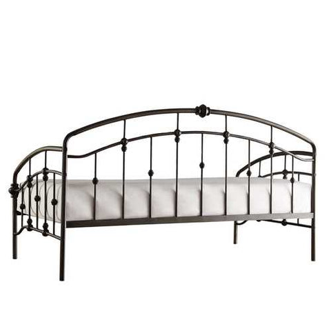 Image of Twin Metal Daybed in Antique Dark Bronze Finish