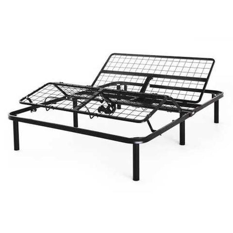 Image of Twin XL Steel Adjustable Bed Frame Base with Remote Control