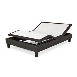 Split King Upholstered Designer Adjustable Bed Base with Massage