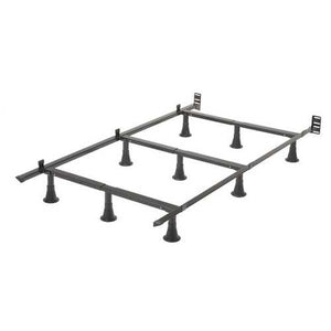 Twin size 9-Leg Metal Bed Frame with Headboard Brackets